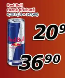 ESO MARKET RED BULL Různé příchutě nabídka