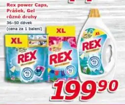 ESO MARKET REX Power caps, prášek, gel různé druhy nabídka