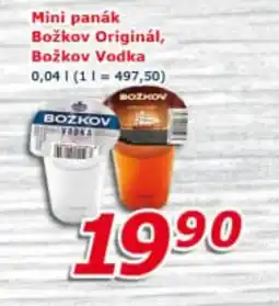 ESO MARKET Mini panák božkov originál, božkov vodka nabídka