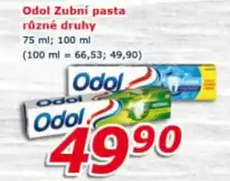 ESO MARKET Odol Zubní pasta různé druhy nabídka