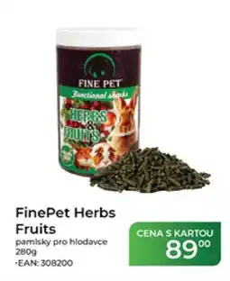 Tamda Foods FinePet Herbs Fruits pamlsky pro hlodavce nabídka