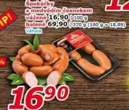 ESO MARKET Spekáčky s medvědím česnekem nabídka