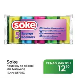 Tamda Foods Soke houbičky na nádobí tvarované nabídka