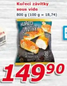 ESO MARKET Kuřecí závitky sous vide nabídka