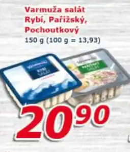 ESO MARKET VARMUŽA Salát rybí, pařížský, pochoutkový nabídka