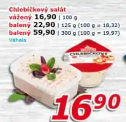 ESO MARKET Chlebičkový salát nabídka