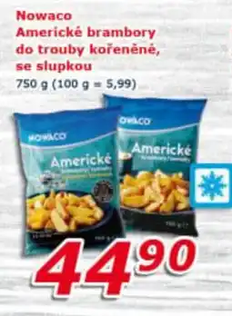 ESO MARKET NOWACO Americké brambory do trouby kořeněné, se slupkou nabídka