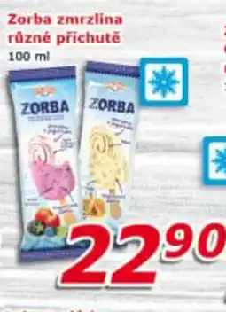 ESO MARKET ZORBA Zmrzlina různé příchutě nabídka