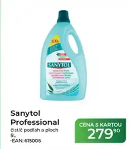 Tamda Foods Sanytol Professional čistič podlah a ploch nabídka