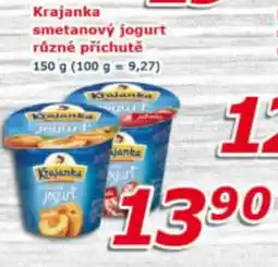 ESO MARKET KRAJANKA Smetanový jogurt různé příchutě nabídka