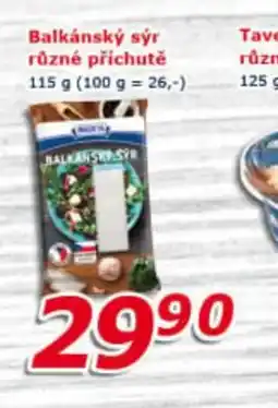 ESO MARKET BALKÁNSKÝ Sýr různé příchutě nabídka