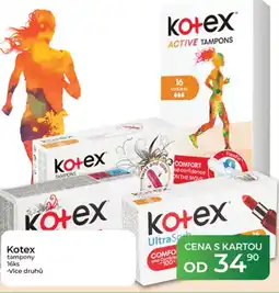 Tamda Foods Kotex tampony nabídka