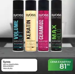 Tamda Foods Syoss Lak na vlasy/tužidlo nabídka