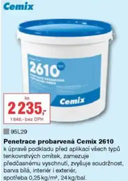 DEK Penetrace probarvená Cemix 2610 nabídka