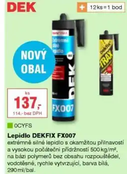 DEK Lepidlo DEKFIX FX007 nabídka