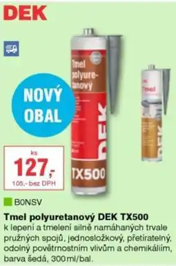 DEK Tmel polyuretanový DEK TX500 nabídka