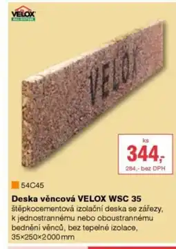 DEK Deska věncová VELOX WSC 35 nabídka