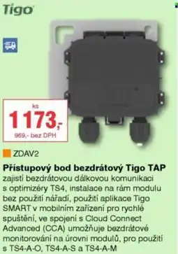 DEK Přístupový bod bezdrátový Tigo TAP nabídka