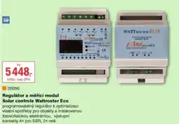 DEK Regulátor a měřicí modul Solar controls Wattrouter Eco nabídka