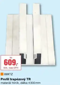 DEK Profil trapézový TR nabídka