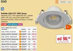 DEK Svítidlo LED CCT ORO Zuma nabídka