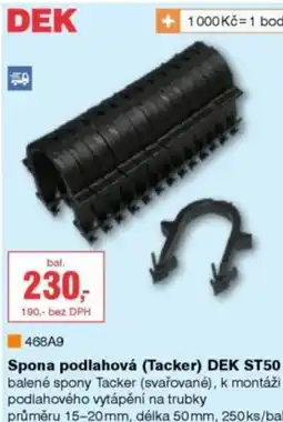 DEK Spona podlahová (Tacker) DEK ST50 nabídka