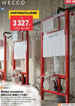 DEK Modul instalační WECCO WM1/1120 nabídka
