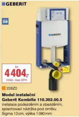 DEK Modul instalační Geberit Kombifix 110.302.00.5 nabídka