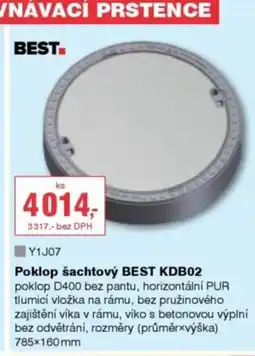 DEK Poklop šachtový BEST KDB02 nabídka