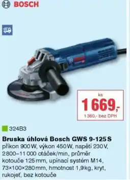 DEK Bruska úhlová Bosch GWS 9-125 S nabídka