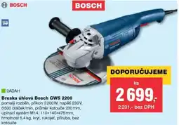 DEK Bruska úhlová Bosch GWS 2200 nabídka