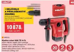 DEK Kladivo vrtací Hilti TE 6-CL nabídka