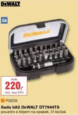 DEK Sada bitů DeWALT DT7944TS nabídka