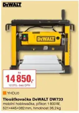 DEK Tloušťkovačka DeWALT DW733 nabídka