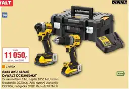 DEK Sada AKU nářadí DeWALT DCK2050H2T nabídka