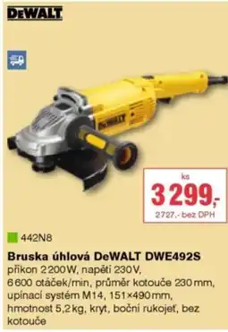 DEK Bruska úhlová DeWALT DWE492S nabídka