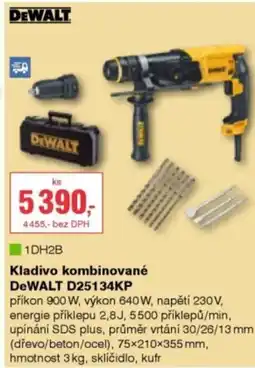 DEK Kladivo kombinované DeWALT D25134KP nabídka