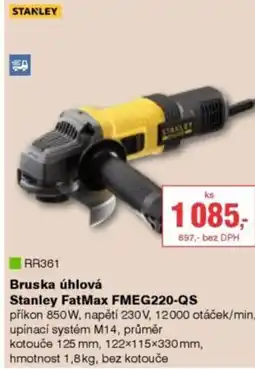DEK Bruska úhlová Stanley FatMax FMEG220-QS nabídka