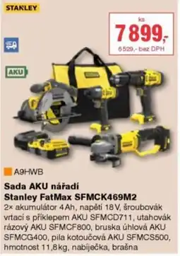 DEK Sada AKU nářadí Stanley FatMax SFMCK469M2 nabídka