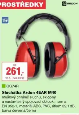 DEK Sluchátka Ardon 4EAR M40 nabídka