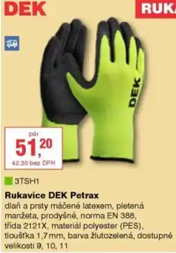 DEK Rukavice DEK Petrax nabídka