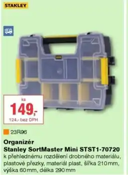 DEK Organizér Stanley SortMaster Mini STST1-70720 nabídka