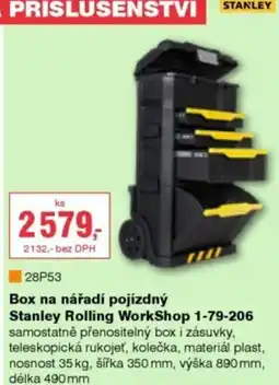 DEK Box na nářadí pojízdný Stanley Rolling WorkShop 1-79-206 nabídka