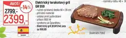 Globus Elektrický terakotový gril GR 559 nabídka