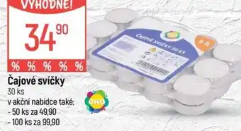 Globus Čajové svíčky nabídka