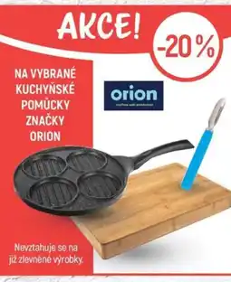 Globus Na vybrané kuchyňské pomůcky značky Orion nabídka