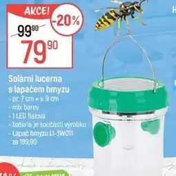 Globus Solární lucerna s lapačem hmyzu nabídka