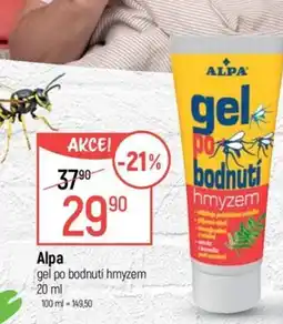 Globus Alpa gel po bodnutí hmyzem nabídka