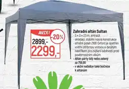 Globus Zahradní altán Sultan nabídka