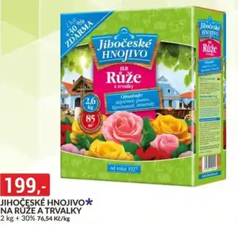 Jihočeské hnojivo na růže a trvalky